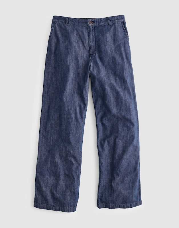 The Zoe Relaxed Straight Denim Pant LIGHT RINSE