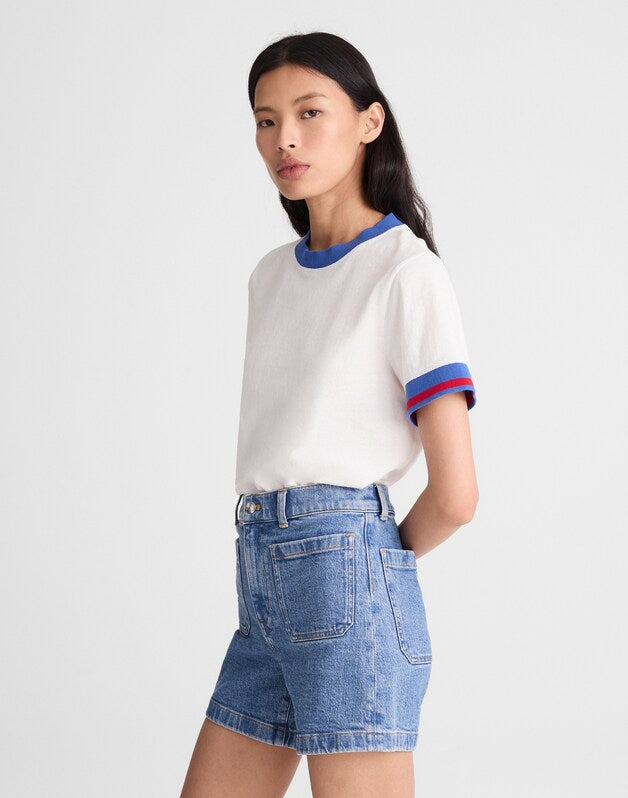 The Emmy Denim Short MIDVALE WASH