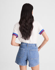 The Emmy Denim Short MIDVALE WASH