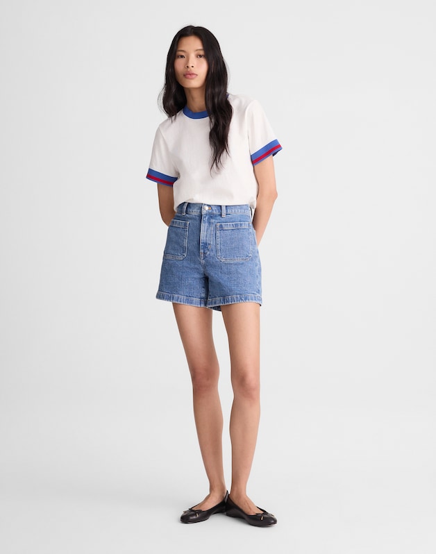 The Emmy Denim Short MIDVALE WASH