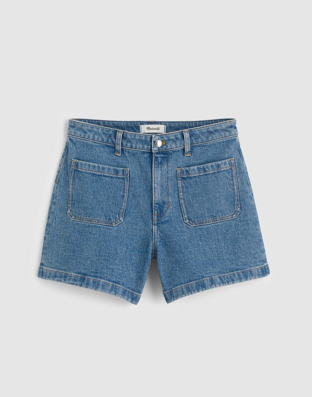 The Curvy Emmy Denim Short MIDVALE WASH