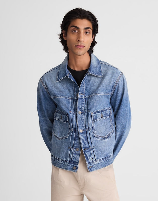 Denim Type 2 Trucker Jacket CARSON WASH