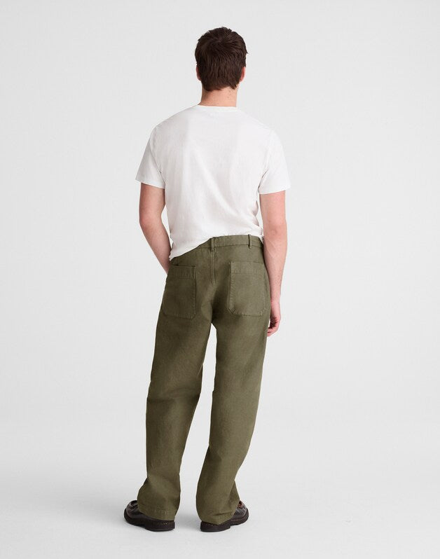 Fatigue Pants in Reverse Sateen SURPLUS