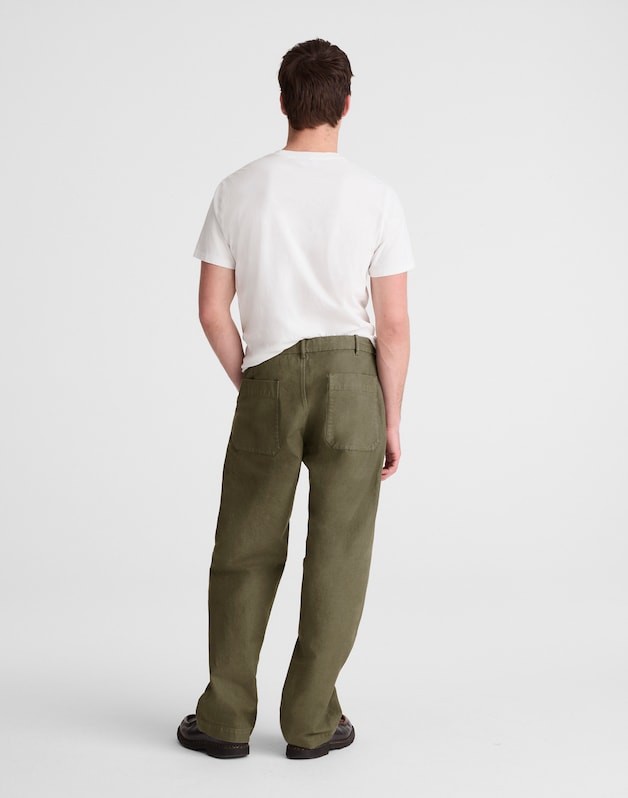 Fatigue Pants in Reverse Sateen SURPLUS