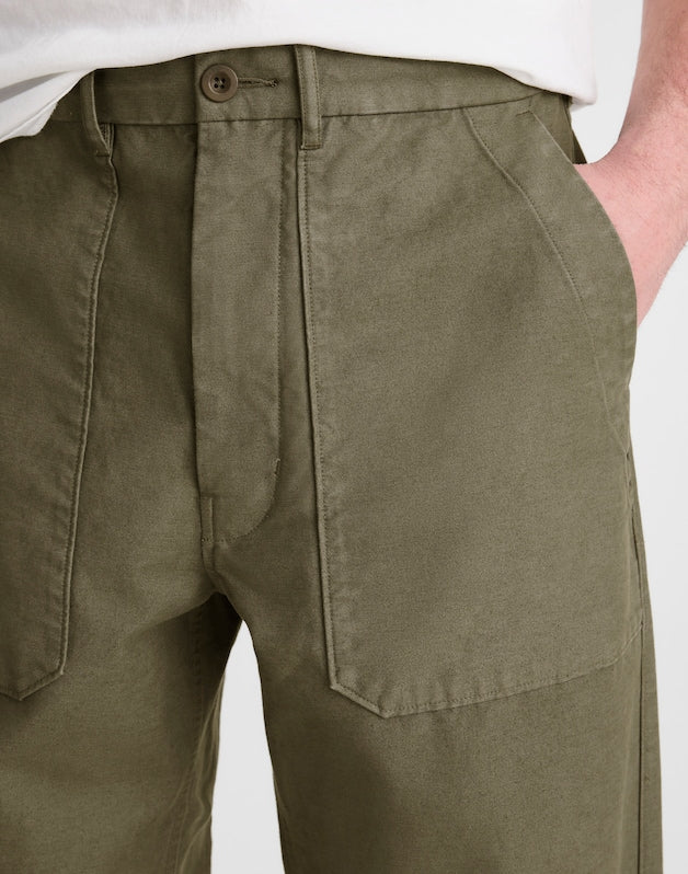 Fatigue Pants in Reverse Sateen SURPLUS