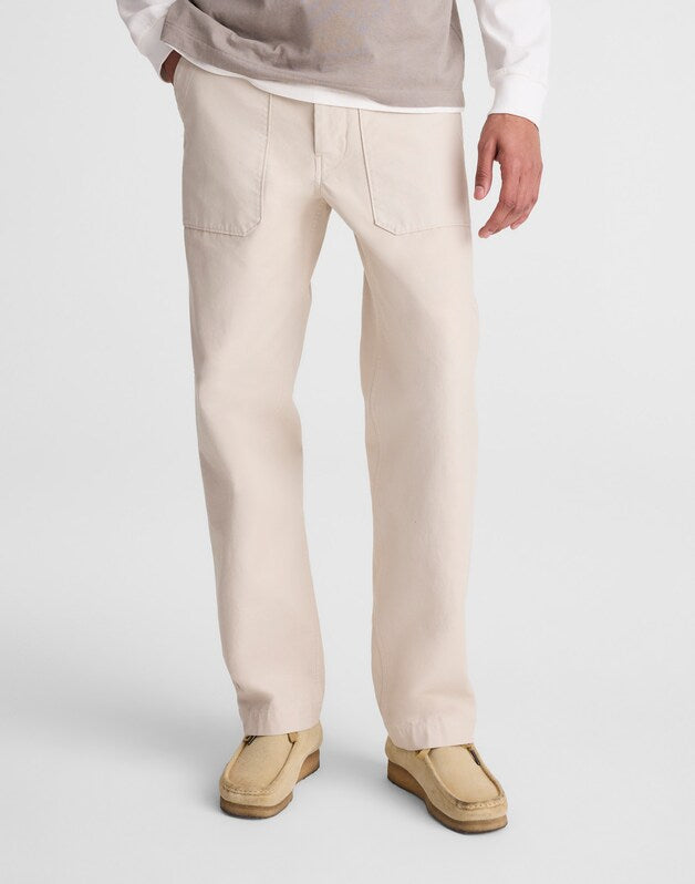 Fatigue Pants in Reverse Sateen STONE