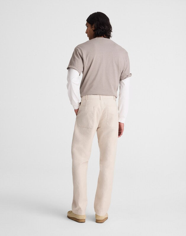 Fatigue Pants in Reverse Sateen STONE