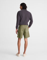 Fatigue Shorts in Herringbone Twill FATIGUE