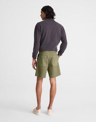 Fatigue Shorts in Herringbone Twill FATIGUE