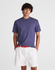 Pleated Chino Shorts in Uniform Twill SOFT WHITE