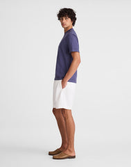 Pleated Chino Shorts in Uniform Twill SOFT WHITE