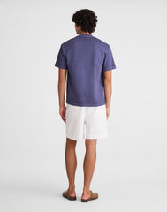 Pleated Chino Shorts in Uniform Twill SOFT WHITE