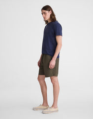 Pull-On Short in Nylon CAPERS