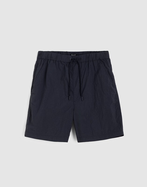 Pull-On Short in Nylon PEPPER