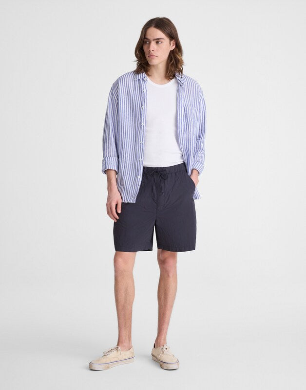 Pull-On Short in Nylon PEPPER