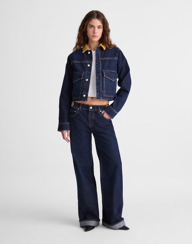 Madewell x Benjamin Talley Smith The Allerton Denim Jacket in Wells Wash WELLS WASH
