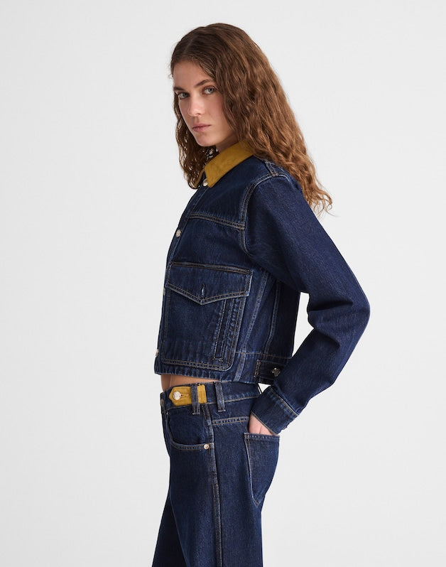 Madewell x Benjamin Talley Smith The Allerton Denim Jacket in Wells Wash WELLS WASH