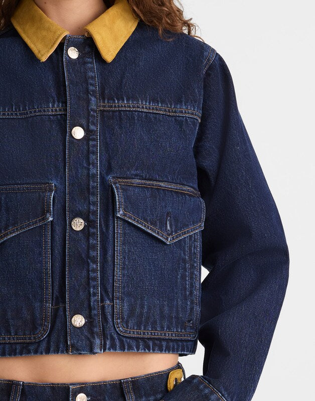Madewell x Benjamin Talley Smith The Allerton Denim Jacket in Wells Wash WELLS WASH