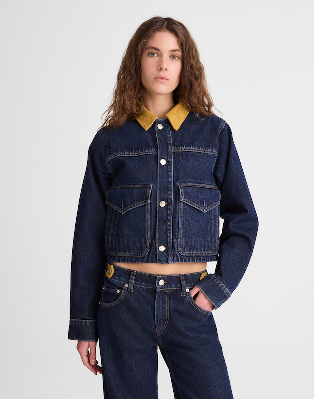 Madewell x Benjamin Talley Smith The Allerton Denim Jacket in Wells Wash WELLS WASH