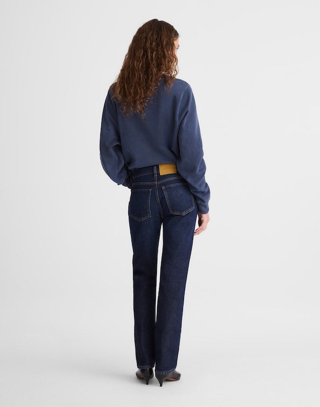 Madewell x Benjamin Talley Smith The Putney Mid-Rise Straight Jean in Wells Wash WELLS WASH