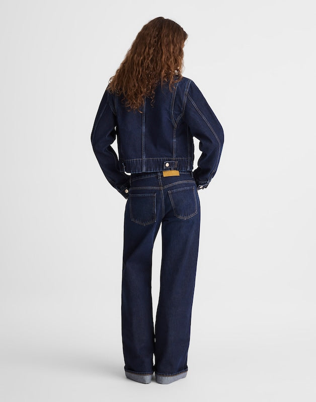 Madewell x Benjamin Talley Smith The Coolidge Low-Rise Wide-Leg Jean in Wells Wash WELLS WASH