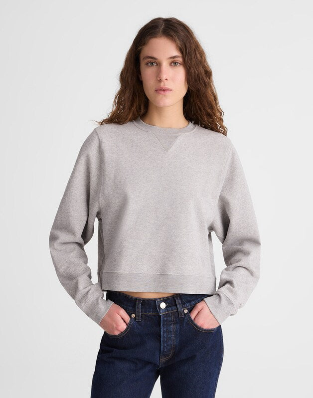 Madewell x Benjamin Talley Smith The Armory Classic Sweatshirt HTHR GREY