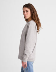 Madewell x Benjamin Talley Smith The Belleview Oversized Sweatshirt HTHR GREY