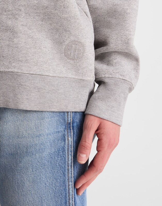 Madewell x Benjamin Talley Smith The Belleview Oversized Sweatshirt HTHR GREY