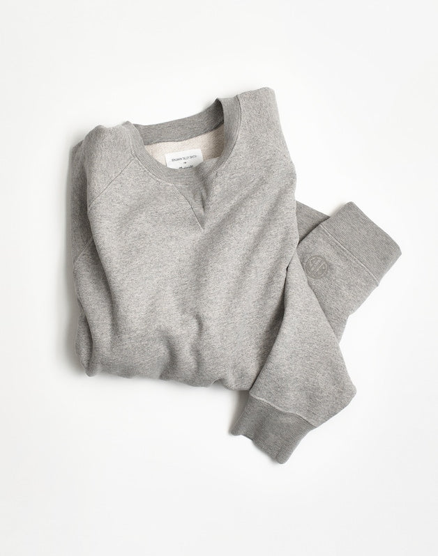 Madewell x Benjamin Talley Smith The Belleview Oversized Sweatshirt HTHR GREY