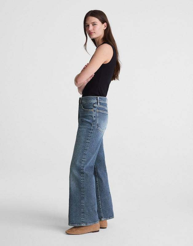 Circular Wide-Leg Jean SOFT INDIGO WASH