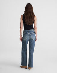 Short Circular Wide-Leg Jean SOFT INDIGO WASH