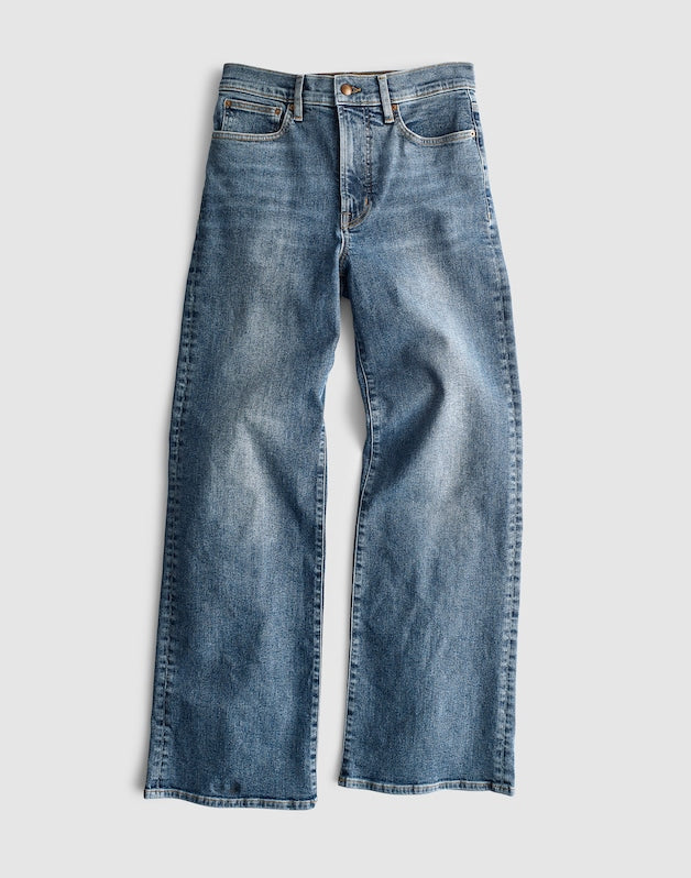 Circular Wide-Leg Jean SOFT INDIGO WASH