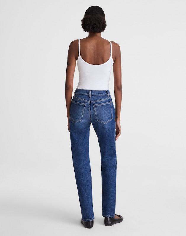Circular Longline Straight Jean STORM CLOUD WASH