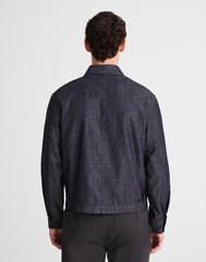 Zip-Front Jacket in Denim INDIGO