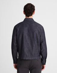 Zip-Front Jacket in Denim INDIGO