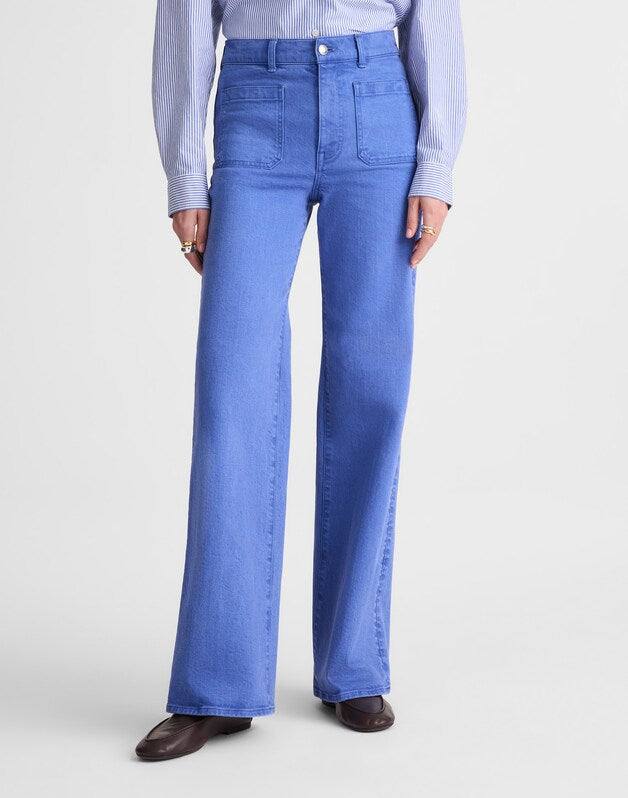 The Emmy Wide-Leg Pant FRENCH BLUE