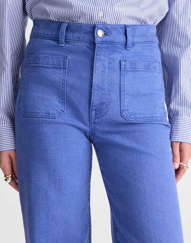 The Emmy Wide-Leg Pant FRENCH BLUE