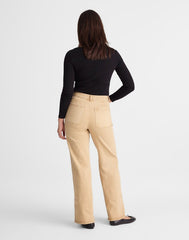 The Short Emmy Wide-Leg Pant FAWN