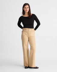 The Tall Emmy Wide-Leg Pant FAWN