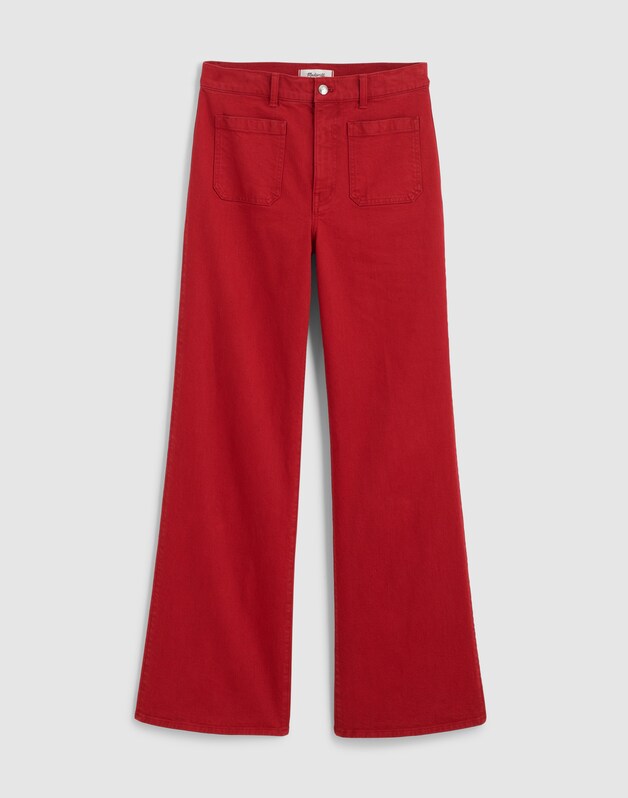 The Emmy Wide-Leg Pant CHERRY