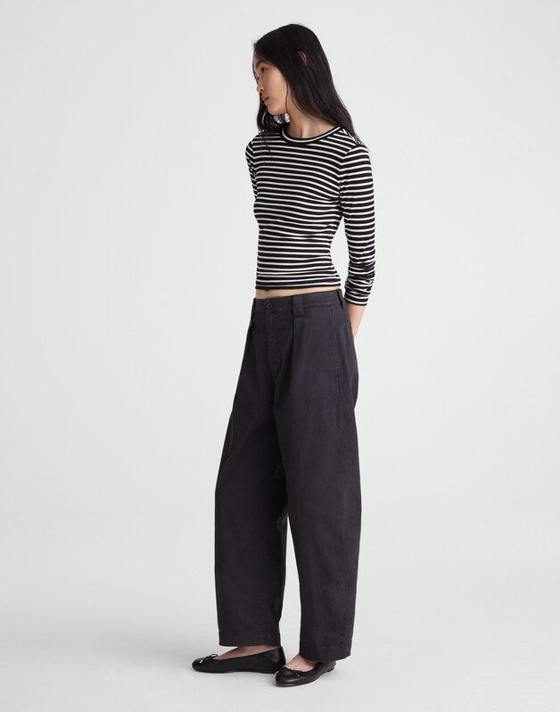 The Barrel-Leg Chino Pant PEPPER