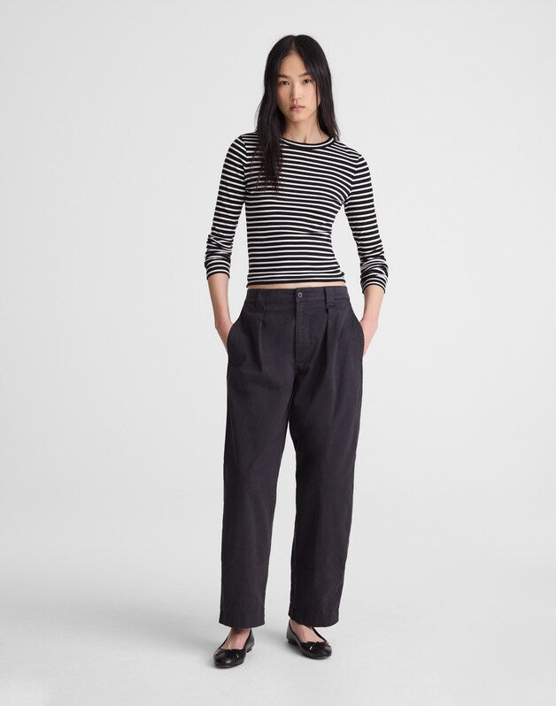 The Barrel-Leg Chino Pant PEPPER