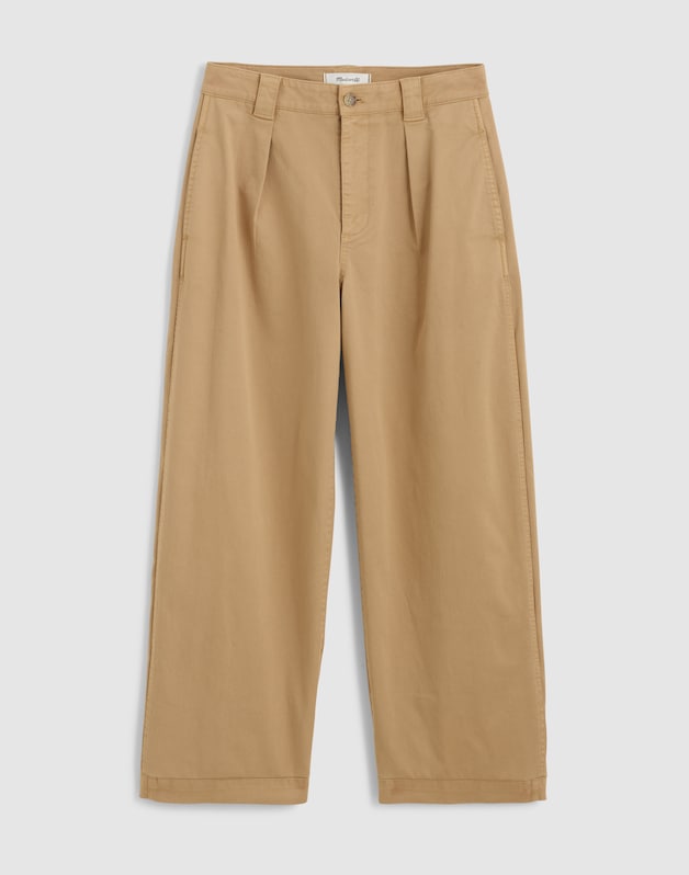 The Short Barrel-Leg Chino Pant FAWN