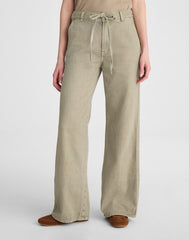 The Ultimate Wide-Leg Pant in Airy Denim SAGEBRUSH