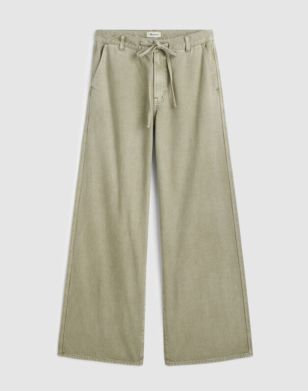 The Ultimate Wide-Leg Pant in Airy Denim SAGEBRUSH