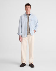 Work Shirt in Japanese Chambray OLSON WASH