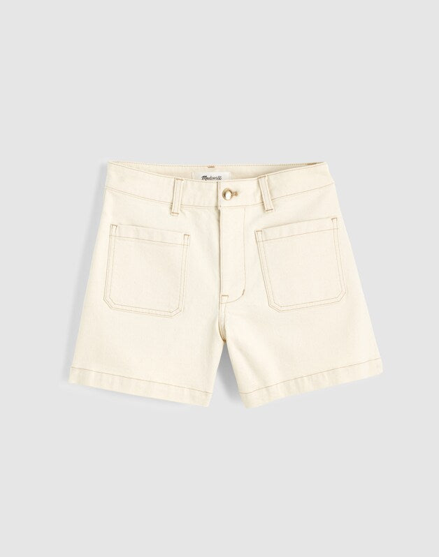 The Curvy Emmy Denim Short VINTAGE CANVAS