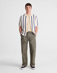 Button-Up Sweater Polo in Everyday Cotton SAND
