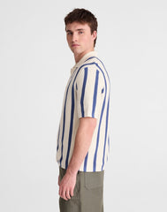 Button-Up Sweater Polo in Everyday Cotton SAND