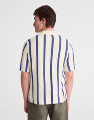 Button-Up Sweater Polo in Everyday Cotton SAND